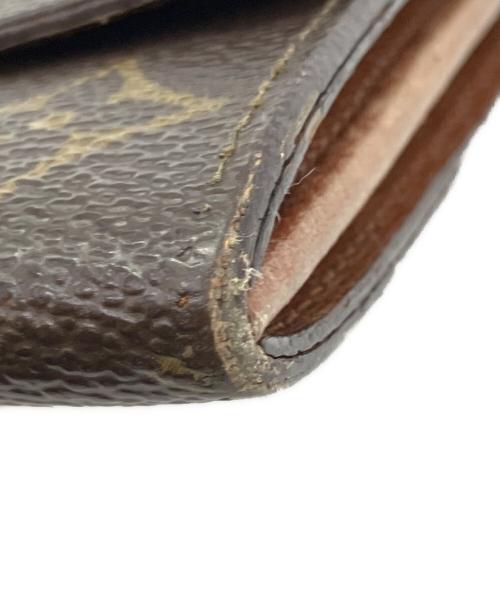 LOUIS VUITTON（ルイ ヴィトン）LOUIS VUITTON (ルイ ヴィトン) モノグラム ポルトフォイユ・サラ 長財布 ブラウンの古着・服飾アイテム