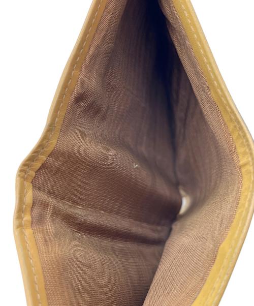 CELINE（セリーヌ）CELINE (セリーヌ) 2つ折り財布 ブラウン×ベージュの古着・服飾アイテム