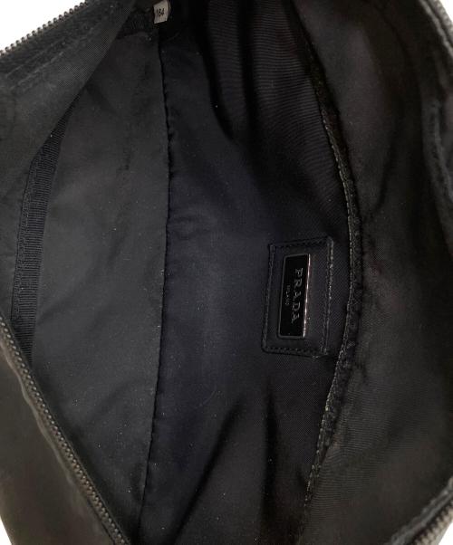 PRADA（プラダ）PRADA (プラダ) ウエストバッグ ブラックの古着・服飾アイテム