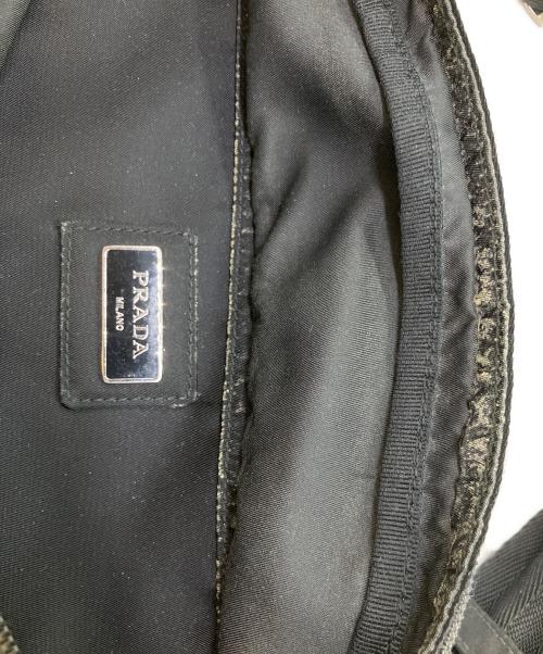 PRADA（プラダ）PRADA (プラダ) ウエストバッグ ブラックの古着・服飾アイテム
