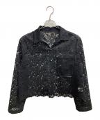MICA&DEALマイカアンドディール）の古着「レースライトジャケット」｜ブラック