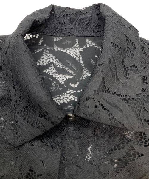 MICA&DEAL（マイカアンドディール）MICA&DEAL (マイカアンドディール) レースライトジャケット  ブラック サイズ:SIZE Freeの古着・服飾アイテム