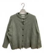KAGURAカグラ）の古着「厚手カーディガン」｜グリーン