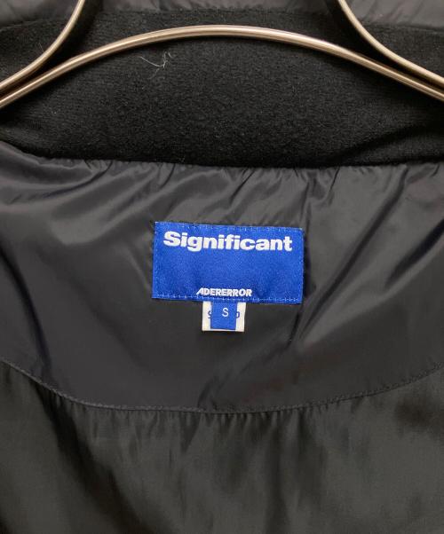 ADER error（アーダーエラー）ADER error (アーダーエラー) ダウンベスト ブラック サイズ:SIZE Sの古着・服飾アイテム