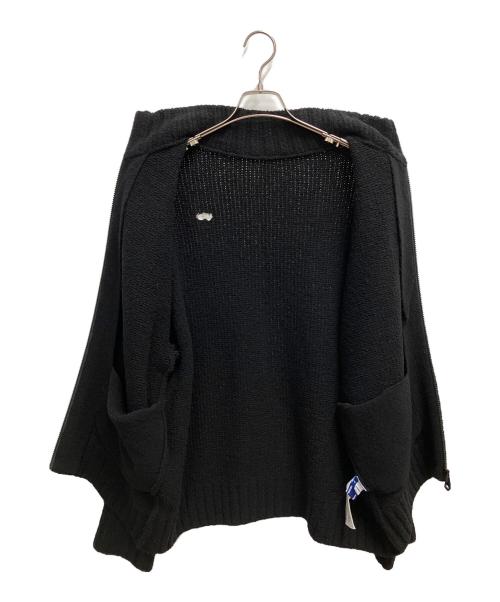 ADER error（アーダーエラー）ADER error (アーダーエラー) ニットジャケット ブラック サイズ:SIZE Mの古着・服飾アイテム