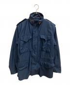ALPHA INDUSTRIESアルファインダストリーズ）の古着「M65 Field Jacket ミリタリージャケット」｜ネイビー