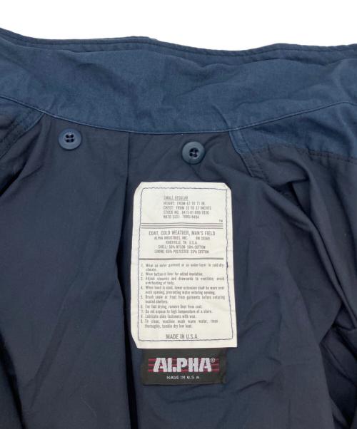 ALPHA INDUSTRIES（アルファインダストリーズ）ALPHA INDUSTRIES (アルファインダストリーズ) M65 Field Jacket ミリタリージャケット ネイビー サイズ:SIZE Sの古着・服飾アイテム