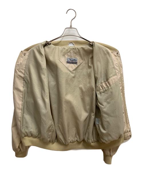 KNIGHTSBRIDGE（ナイツブリッジ）KNIGHTSBRIDGE (ナイツブリッジ) ジップジャケット ベージュ サイズ:SIZE Mの古着・服飾アイテム