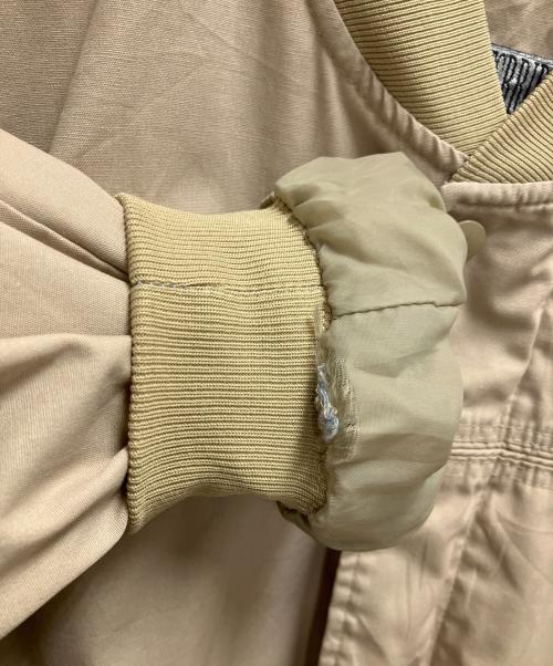 KNIGHTSBRIDGE（ナイツブリッジ）KNIGHTSBRIDGE (ナイツブリッジ) ジップジャケット ベージュ サイズ:SIZE Mの古着・服飾アイテム