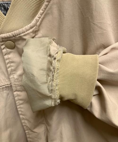 KNIGHTSBRIDGE（ナイツブリッジ）KNIGHTSBRIDGE (ナイツブリッジ) ジップジャケット ベージュ サイズ:SIZE Mの古着・服飾アイテム