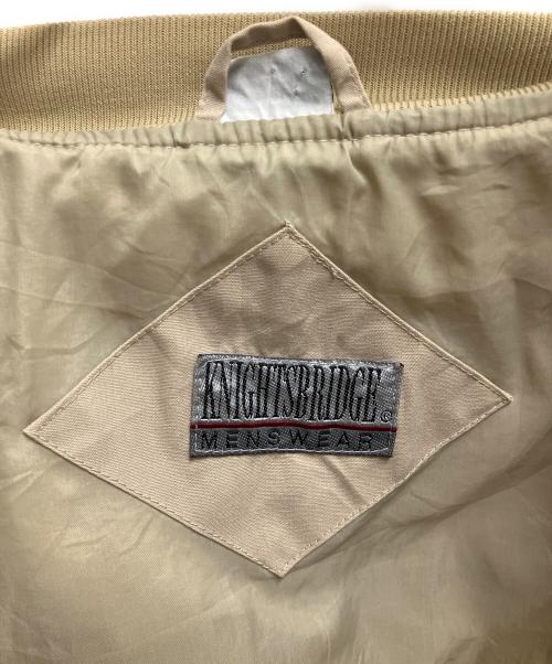 KNIGHTSBRIDGE（ナイツブリッジ）KNIGHTSBRIDGE (ナイツブリッジ) ジップジャケット ベージュ サイズ:SIZE Mの古着・服飾アイテム