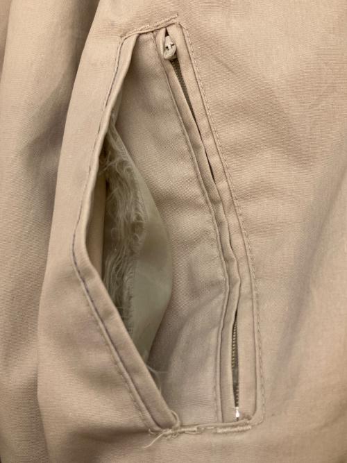 KNIGHTSBRIDGE（ナイツブリッジ）KNIGHTSBRIDGE (ナイツブリッジ) ジップジャケット ベージュ サイズ:SIZE Mの古着・服飾アイテム