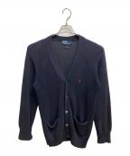 POLO RALPH LAURENポロ・ラルフローレン）の古着「ニットカーディガン」｜ネイビー