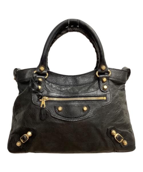 BALENCIAGA（バレンシアガ）BALENCIAGA (バレンシアガ) ジャイアントタウン 2WAYバッグ ブラックの古着・服飾アイテム
