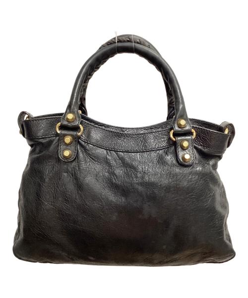 BALENCIAGA（バレンシアガ）BALENCIAGA (バレンシアガ) ジャイアントタウン 2WAYバッグ ブラックの古着・服飾アイテム