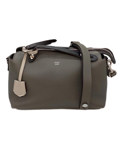 FENDI（フェンディ）FENDI (フェンディ) BY THE WAY MIDIUM 2WAYバッグ グレーの古着・服飾アイテム