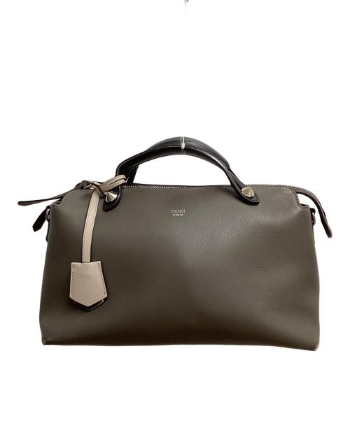FENDI（フェンディ）FENDI (フェンディ) BY THE WAY MIDIUM 2WAYバッグ グレーの古着・服飾アイテム