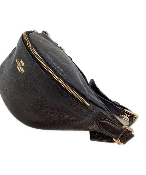 COACH（コーチ）COACH (コーチ) ウエストバッグ ブラックの古着・服飾アイテム