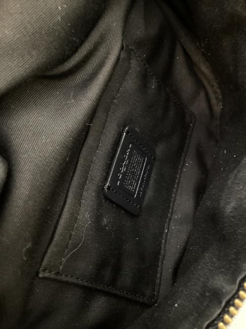 COACH（コーチ）COACH (コーチ) ウエストバッグ ブラックの古着・服飾アイテム