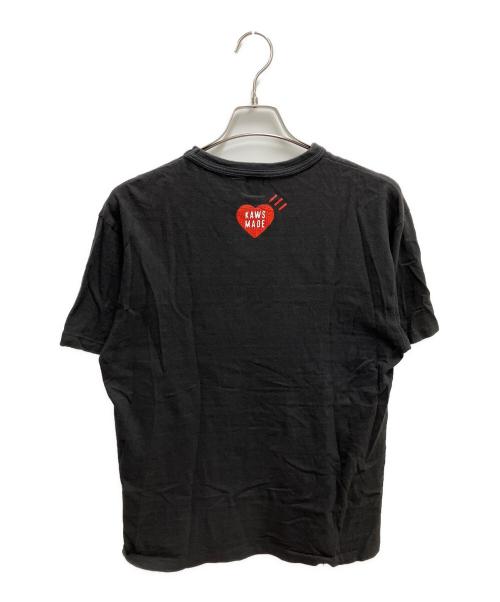 HUMAN MADE（ヒューマンメイド）HUMAN MADE (ヒューマンメイド) KAWS (カウズ) T-SHIRT KAWS #2 半袖Tシャツ ブラック サイズ:SIZE Lの古着・服飾アイテム