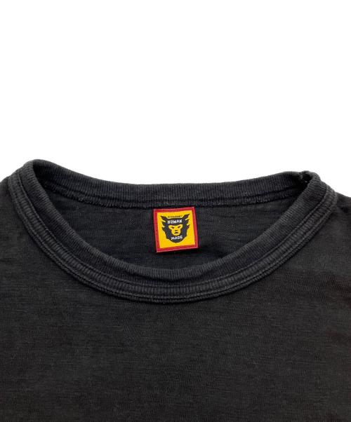 HUMAN MADE（ヒューマンメイド）HUMAN MADE (ヒューマンメイド) KAWS (カウズ) T-SHIRT KAWS #2 半袖Tシャツ ブラック サイズ:SIZE Lの古着・服飾アイテム