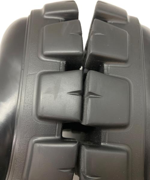 PRADA（プラダ）PRADA (プラダ) モノリス ブラッシュドレザー チェルシーブーツ サイドゴアブーツ ブラック サイズ:SIZE 11の古着・服飾アイテム