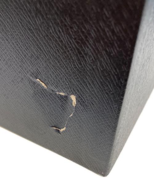 PRADA（プラダ）PRADA (プラダ) モノリス ブラッシュドレザー チェルシーブーツ サイドゴアブーツ ブラック サイズ:SIZE 11の古着・服飾アイテム