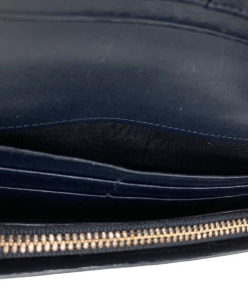 PAUL SMITH（ポールスミス）PAUL SMITH (ポールスミス) 長財布 ブラウン×ネイビーの古着・服飾アイテム