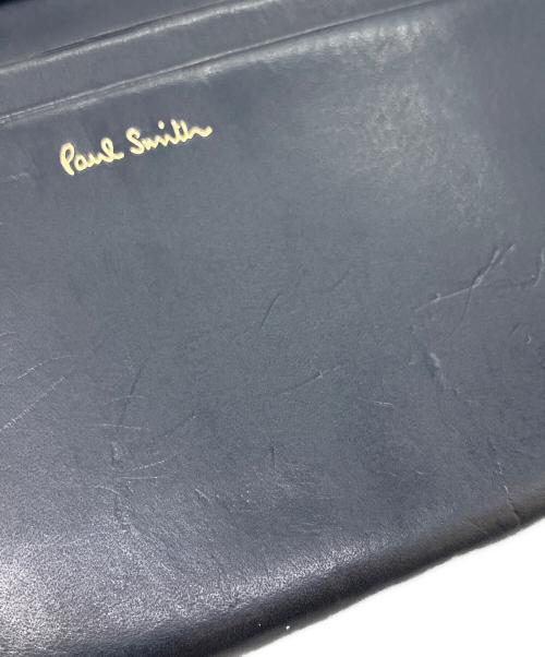 PAUL SMITH（ポールスミス）PAUL SMITH (ポールスミス) 長財布 ブラウン×ネイビーの古着・服飾アイテム