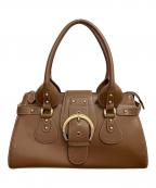 Hamanoハマノ）の古着「ハンドバッグ」｜ブラウン