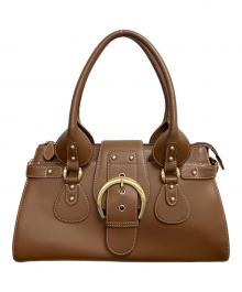 Hamano（ハマノ）の古着「ハンドバッグ」｜ブラウン