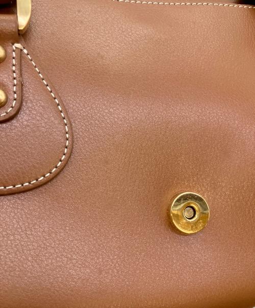 Hamano（ハマノ）Hamano (ハマノ) ハンドバッグ ブラウンの古着・服飾アイテム