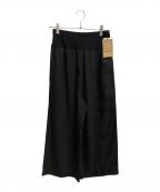 BEARDSLEYビアズリー）の古着「ウエストリブリネンパンツ」｜ブラック