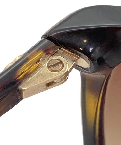 CHANEL（シャネル）CHANEL (シャネル) サングラス ブラウン×ベージュ サイズ:55□17-140の古着・服飾アイテム