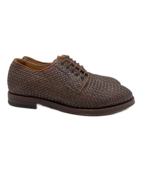 BUTTERO（ブッテロ）BUTTERO (ブッテロ) レザーシューズ ブラウン サイズ:SIZE 39の古着・服飾アイテム