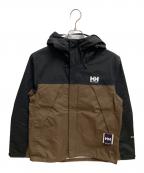 HELLY HANSENヘリーハンセン）の古着「Scandza Light Jacket ナイロンジャケット」｜ブラック×グリーン