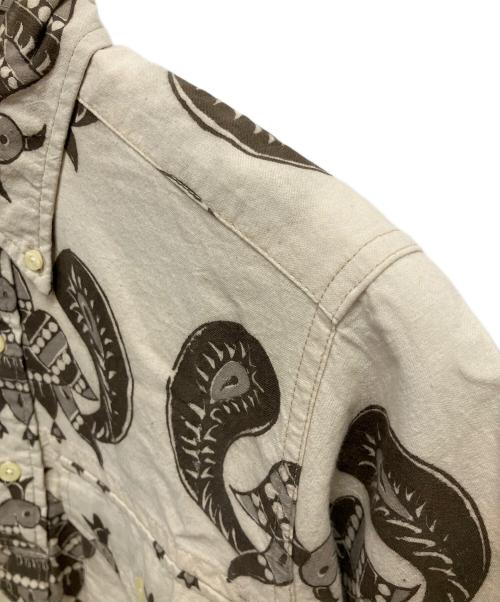 Engineered Garments（エンジニアド ガーメンツ）Engineered Garments (エンジニアド ガーメンツ) 半袖シャツ ベージュ サイズ:SIZE XSの古着・服飾アイテム