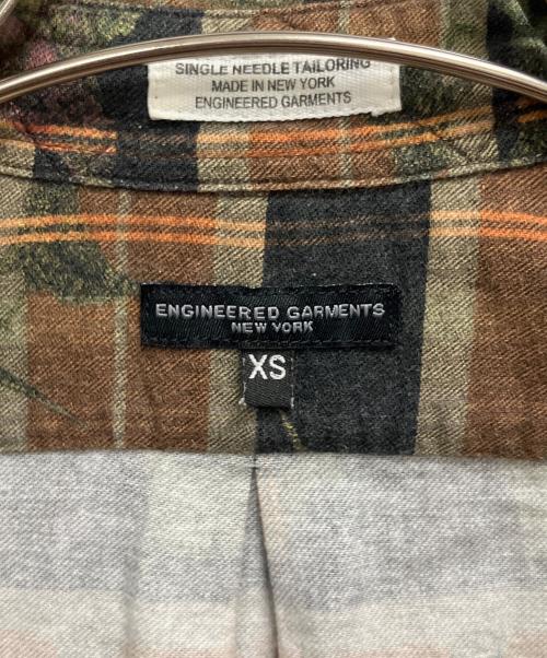 Engineered Garments（エンジニアド ガーメンツ）Engineered Garments (エンジニアド ガーメンツ) 長袖シャツ グリーン サイズ:SIZE XSの古着・服飾アイテム