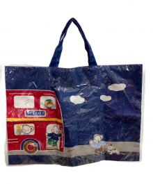 familiar（ファミリア）の古着「レッスンバッグ トートバッグ」｜ネイビー×レッド