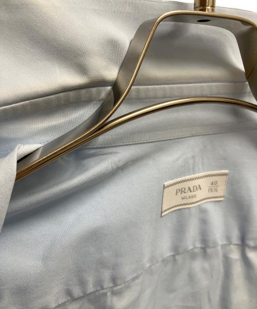 PRADA（プラダ）PRADA (プラダ) ワイシャツ スカイブルー サイズ:SIZE 40の古着・服飾アイテム