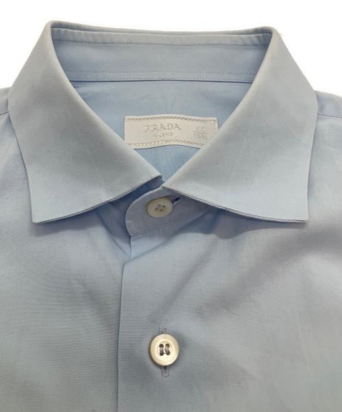 PRADA（プラダ）PRADA (プラダ) ワイシャツ スカイブルー サイズ:SIZE 40の古着・服飾アイテム