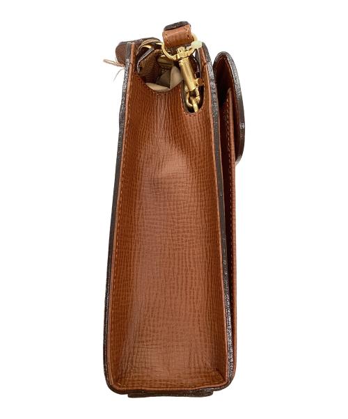 Burberry's（バーバリー）Burberry's (バーバリー) WRIST BAG クラッチバッグ ブラウンの古着・服飾アイテム