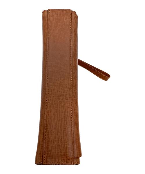 Burberry's（バーバリー）Burberry's (バーバリー) WRIST BAG クラッチバッグ ブラウンの古着・服飾アイテム