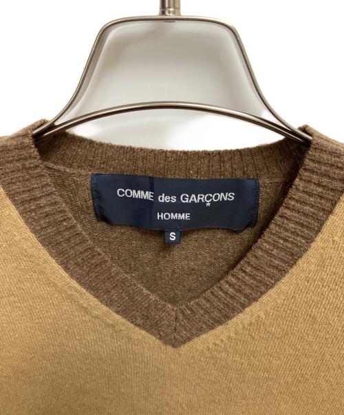 COMME des GARCONS HOMME（コムデギャルソン オム）COMME des GARCONS HOMME (コムデギャルソン オム) ニット ベージュ サイズ:SIZE Sの古着・服飾アイテム