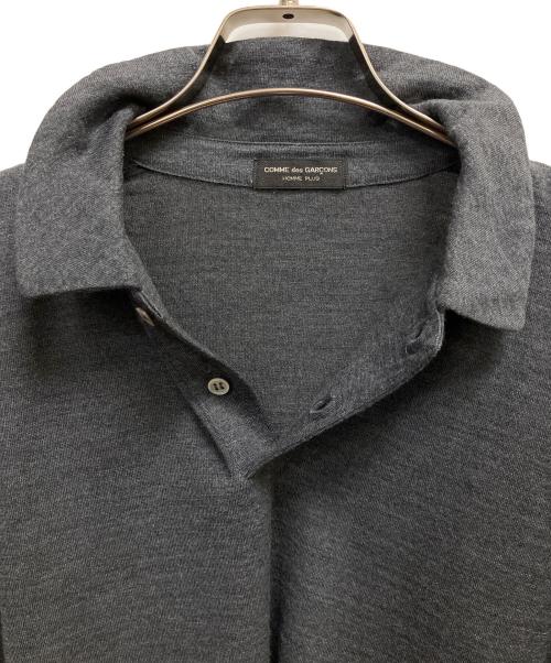 COMME des GARCONS HOMME（コムデギャルソン オム）COMME des GARCONS HOMME (コムデギャルソン オム) ポロシャツ グレー サイズ:SIZE 不明の古着・服飾アイテム