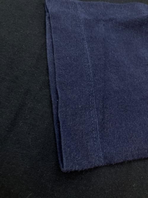 COMME des GARCONS SHIRT（コムデギャルソンシャツ）COMME des GARCONS SHIRT (コムデギャルソンシャツ) 長袖カットソー ネイビー×ブラック サイズ:SIZE Mの古着・服飾アイテム