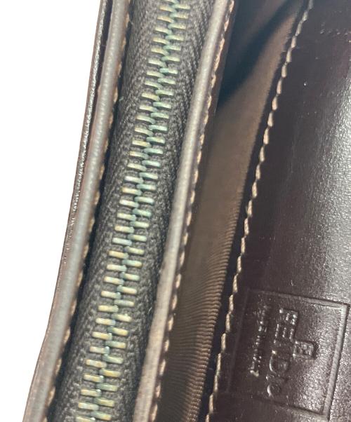 FENDI（フェンディ）FENDI (フェンディ) ズッカ 2つ折り財布 ブラウンの古着・服飾アイテム