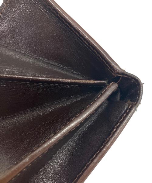 FENDI（フェンディ）FENDI (フェンディ) ズッカ 2つ折り財布 ブラウンの古着・服飾アイテム