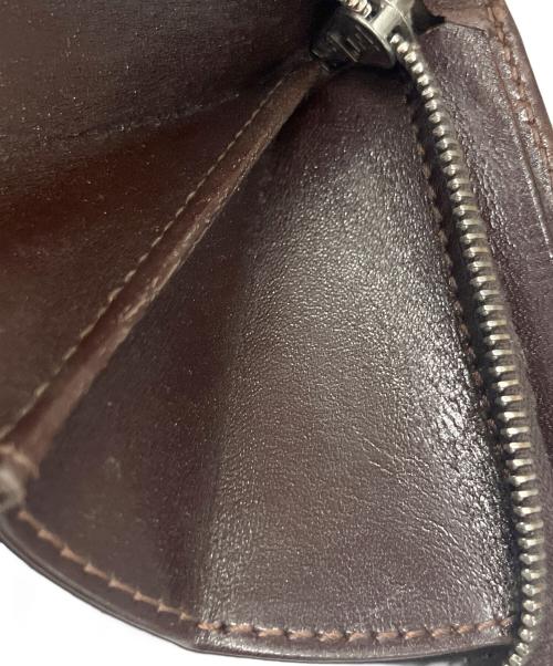 FENDI（フェンディ）FENDI (フェンディ) ズッカ 2つ折り財布 ブラウンの古着・服飾アイテム