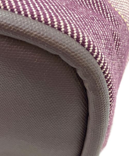 CAMPER（カンペール）CAMPER (カンペール) ISARI トートバッグ アイボリー×パープルの古着・服飾アイテム